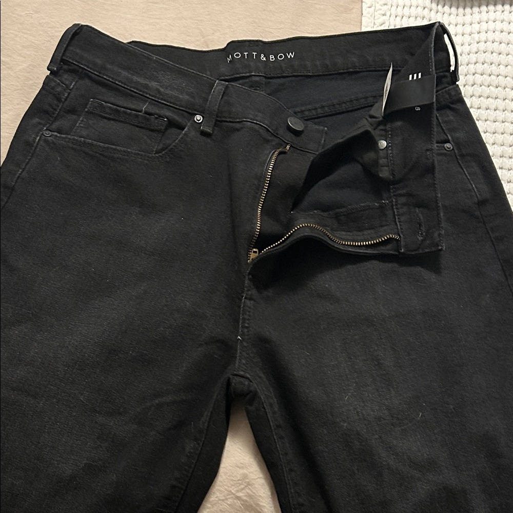 Hott & Bow Women's Black Boot Cut Jeans